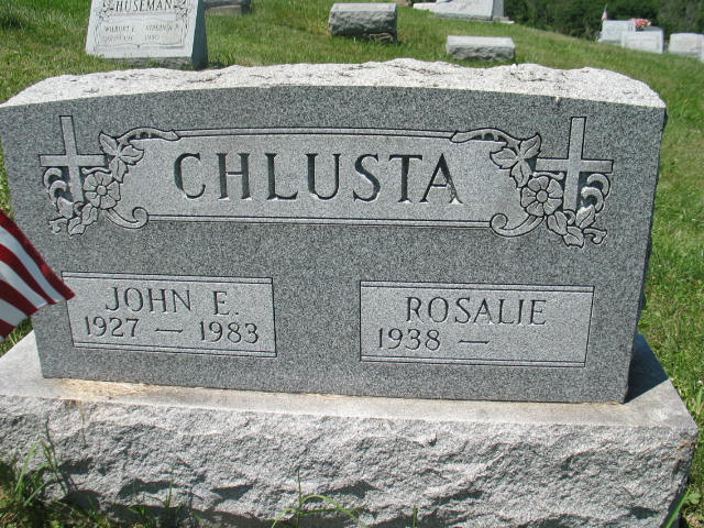 John E. and Rosalie Chlusta